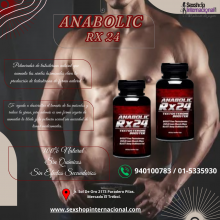 ANABOLIC RX 24 AUMENTA TUS NIVELES HORMONALES